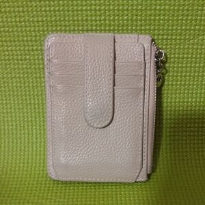 Elegant Cream Leather Wallet